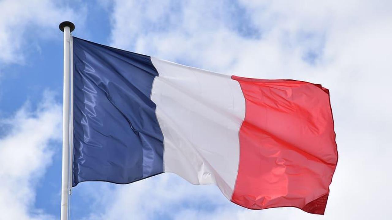 Flag of France.