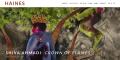 Artforum magazine review page featuring artwork by Shiva Ahmadi